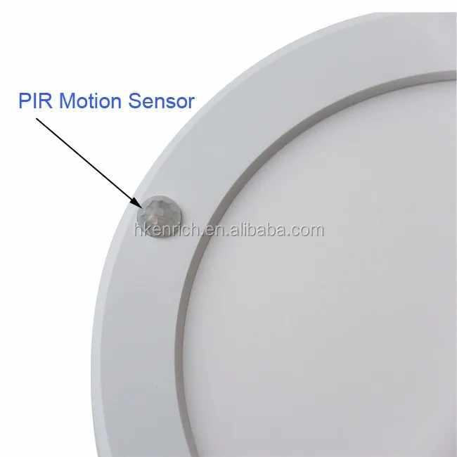 bracket install Motion sensor panel led lamp for bank