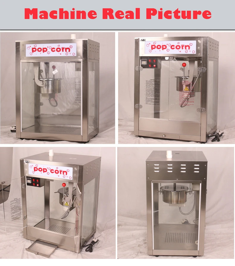 16oz High Performance Commercial Popcorn Machine Price for Theatre Cinema