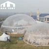 Factory price inflatable dome tent laser light christmas decoration portable outdoor event stage