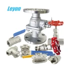 Stainless steel 304/316 sanitary price three piece1 inch Ball valves NPT thread