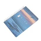 Custom printing cover advertising spiral notebook japanese notebook