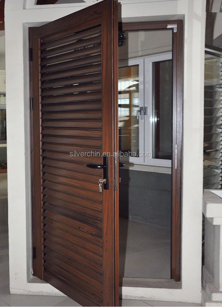 Home Custom Bathroom Fiberglass Glass Exterior Aluminium Louver