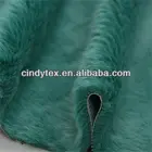 15mm teal plushed soft acrylic polyester imitation rabbit faux fur fabric