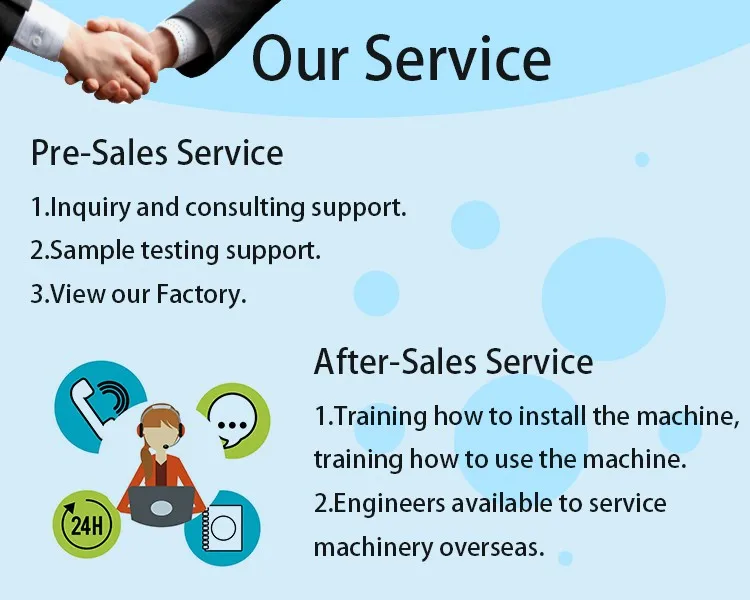 our service