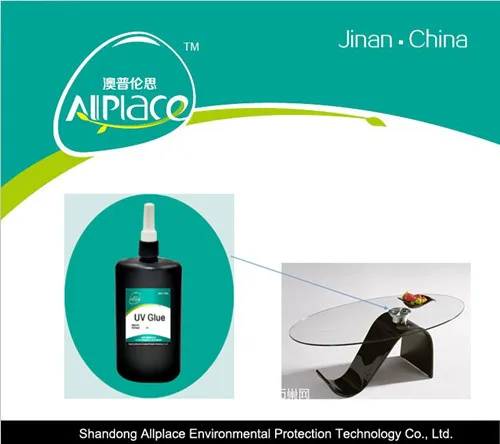 High Viscosity UV Curing Adhesive for Metal Glass Table UV Glue Adhesive