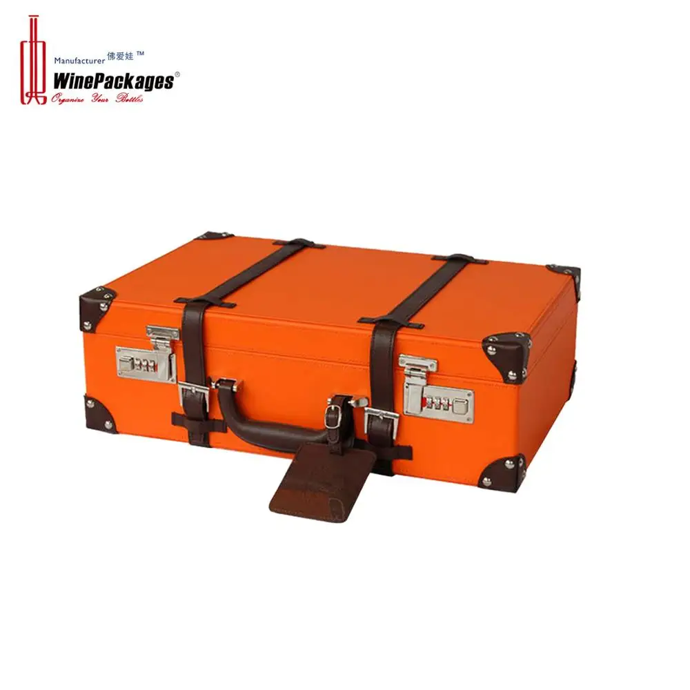 Wholesale cardboard desktop christmas ornament vintage clothes/shoe organizer luxury storage box,paper mini wooden suitcase box