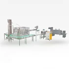 Automatic Carbonated Drink Can Filling Machine PET Liquid Can seaming Machine red bull energy drink canning machine