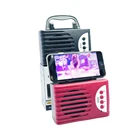 portable mini mobile play music equipment bt wireless speaker with TF AUX fm radio