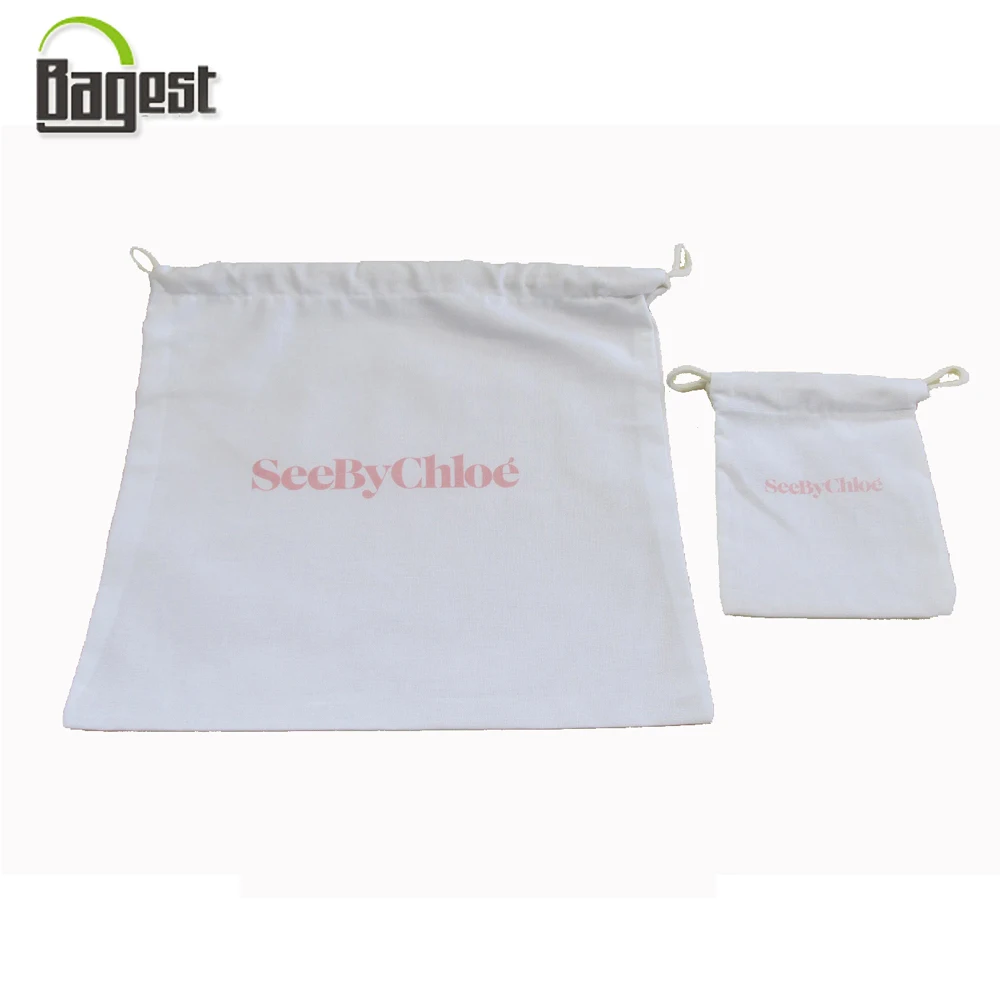 cotton cotton pouch drawstring bag