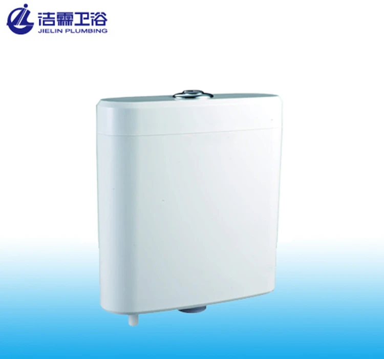 High quality T6005 plastic cistern dual button toilet tank