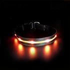 Super Hot Products Rechargeable Dog Anti Lost Collars Flashing Collar LED for Dogs