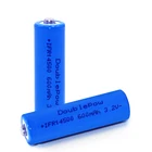 3.2v 600mah lifepo4 14500 type rechargeable battery