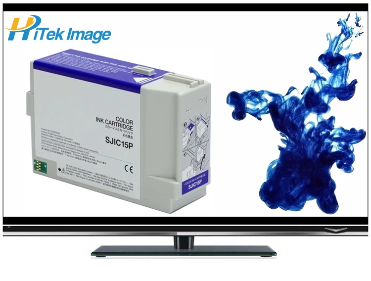 Compatible Epson SJIC15P Pigment Ink Cartridge FOR TM-C3400-LT TM C3400 C610