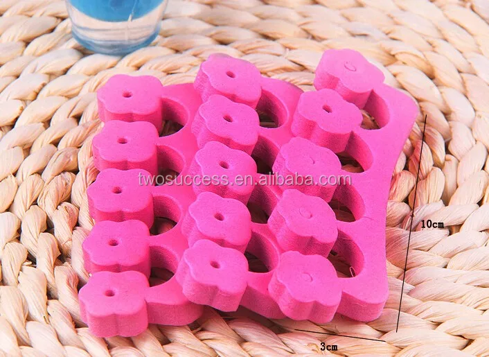 Red Disposable EVA toe separator