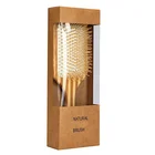 professional good quality high heat resistant wooden hair brush factory