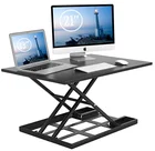 Home office height adjustable sit standing computer desk parts industrial foldable desk