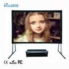 72-300 inch Front Rear Projection Screen Outdoor Fast Folding Screen Large Fast Fold Projector Screen