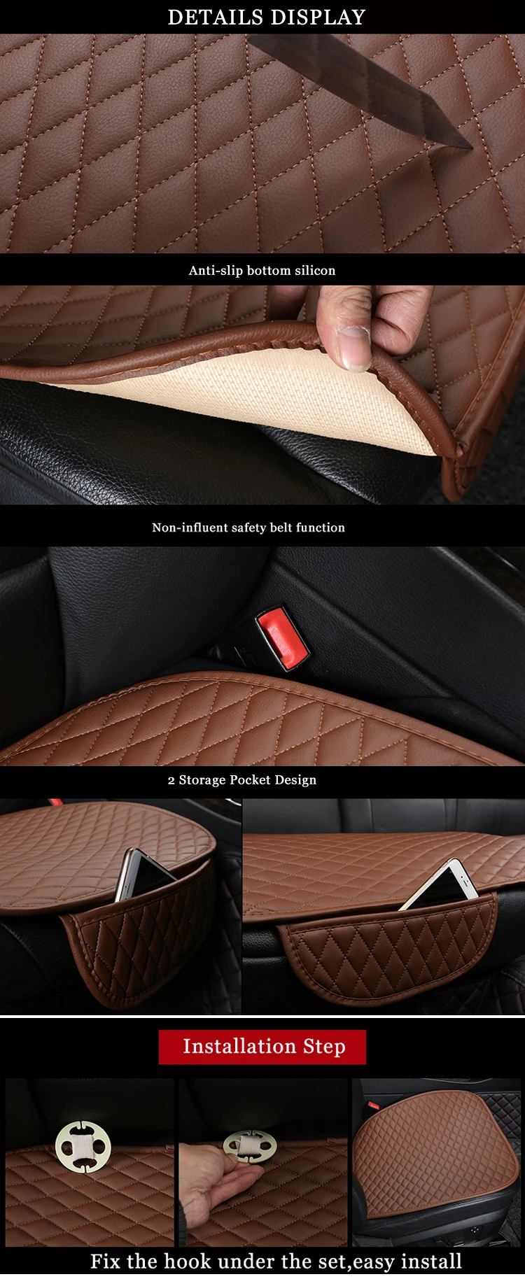 leather car seat cushion