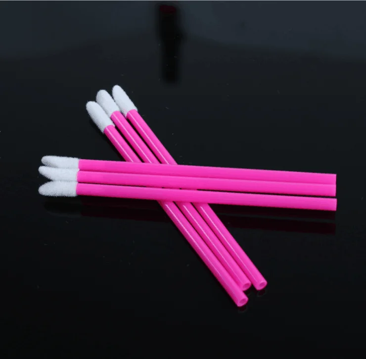 different color best quality lip gloss brush