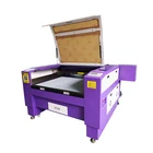 Mini size 80w 100w Leather MDF acrylic laser engraving machine Cutting Machine Laser