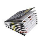 Book style salon color cream hair color swatch dye chart