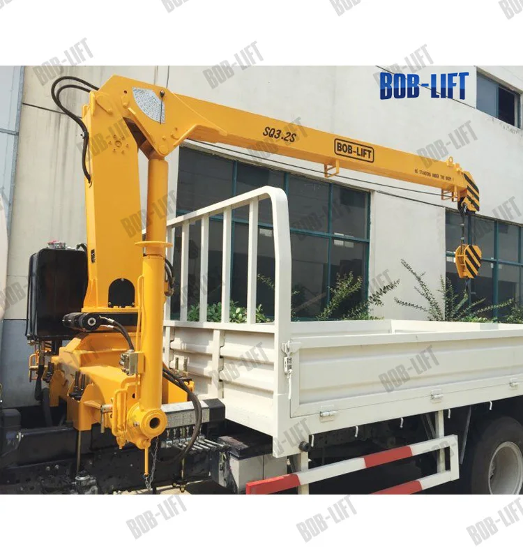 mini pickup mobile truck mounted lift crane from Xuzhou Boblift