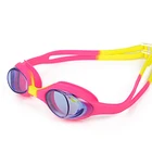 Sinle child-sized ce swim goggles swimming goggles with custom fit neoprene strap