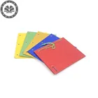 hot sell A4 printing colourful office document holder binding cardboard file Paper folder factory price