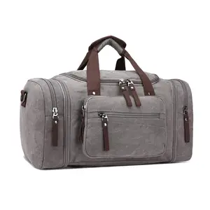 travel sports unisex business custom canvas duffel bag