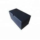 450L Large Outdoor Garden Storage Roller Box Plastic Rattan Container Chest Lid