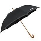 2018 high quality 23"x 8 k automatic wooden shaft promotional umbrella