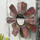 Iron Frame Mosaic Wall Mirror For Home Decoration & Garden Decoration