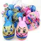 Funny toy egg candy and rabbit toy candy for kids