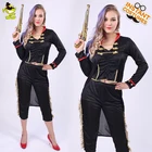Vrouw Piraat Kostuums Halloween Carnaval Piraat Cosplay Voor Party Kostuums