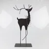 2018 Christmas Table Decoration Holiday Gift Metal Reindeer Decorations
