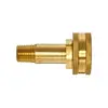klikkon 1" brass tap adaptor/garden hose tap connector/quick water hose couplings