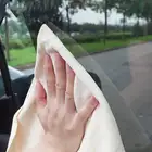 Online large microfibre car wash drying cloth cleaning microfiber chamois cleaning cloth in roll