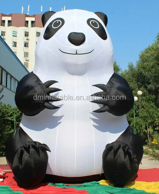 inflatable panda sprinkler