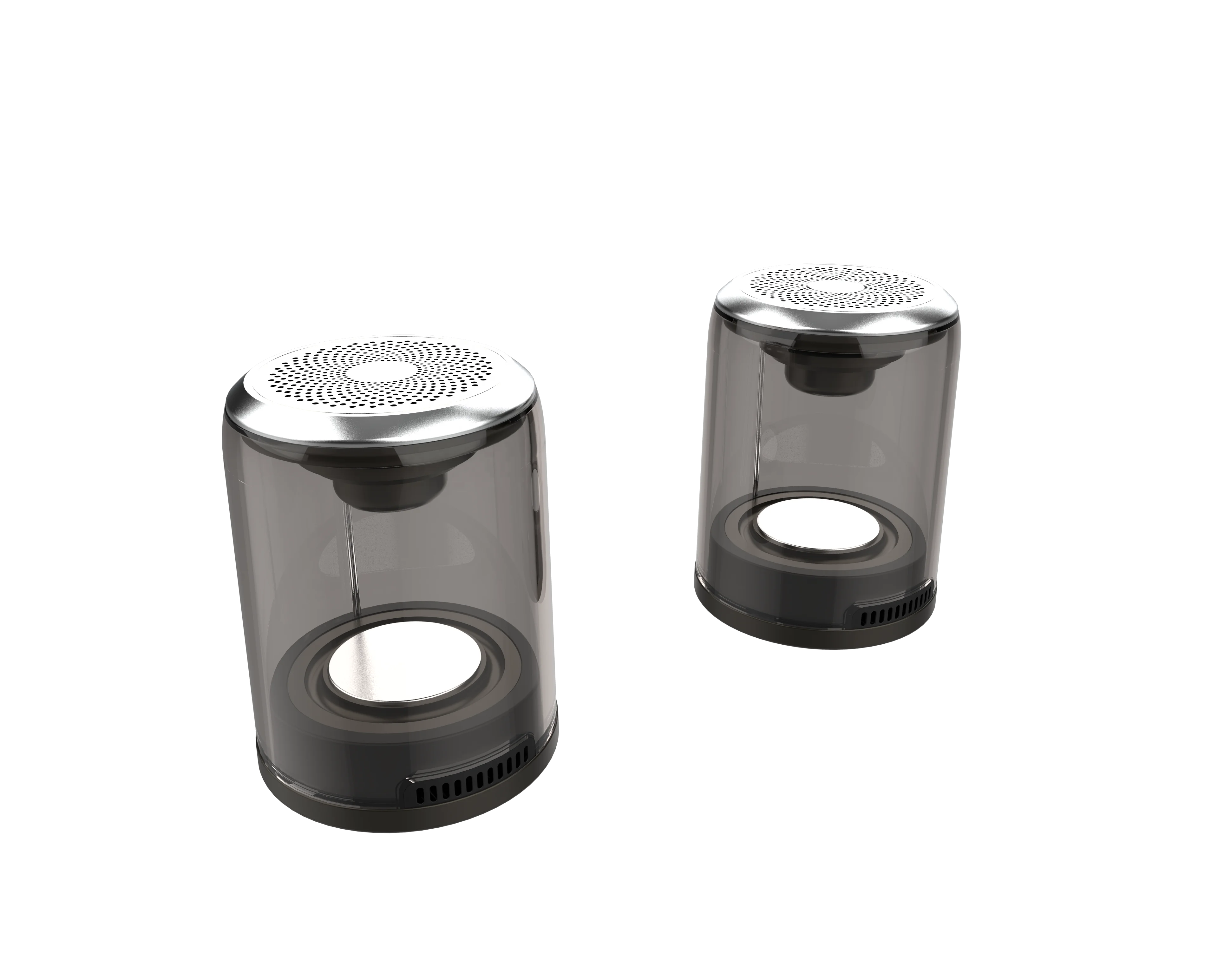 Magnetic Wireless Blue tooth Speaker Portable Speaker with 360 Stereo Sound Soundbar Mini Speaker With LED Light - ANKUX.COM