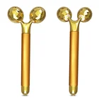 3D Roller 24K Gold Beauty Bar Face Lifting Home Beauty Equipment