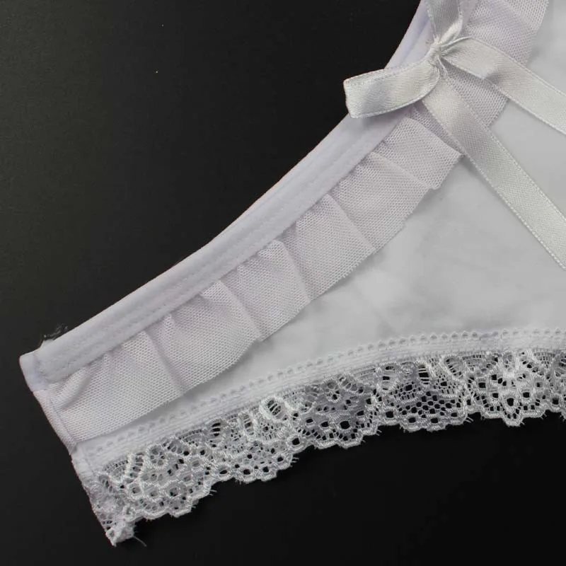 Stock high-grade summer style daily Ice silk lift hips Women Lace Sey Panties comfortable Underwear Seamless Briefs Thong Linger