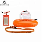 Swim Buoy Swimming Pool Buoy Inflatable Open Water Swimming Pool Buoy Aid Tow Float Bag With Phone Case