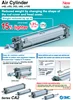 Smooth operation and Durable pneumatic piston cylinder "SMC" with multiple functions made in Japan