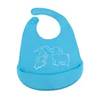 Anti-Bacterial Fancy Soft Water Proof Silicone Baby Bib For Feeding