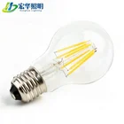 Residential Bulb Led Filament A60 A19 4W E27 Clear Residential Lighting 360 Degree LED Filament Bulb