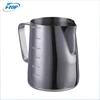 Top popular stainless steel milk picther with scale/milk foamer mug/ coffee jug