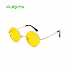 2019 ヴィンテージオーバルクラシックサングラス女性/男性眼鏡ストリートビートショッピングミラー Oculos デゾル Gafas UV400