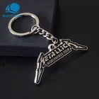 High quality zinc alloy soft enamel silver plating custom keychain