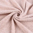 2019 great quality 53% polyester 43% rayon elastane concise style knitting fabric for women sweater