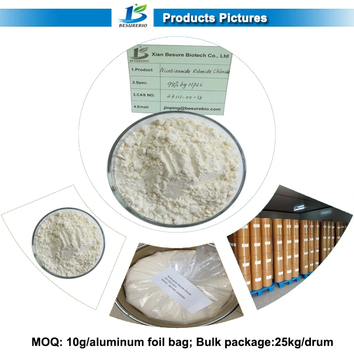 top quality cas 23111-00-4 nicotinamide riboside chloride